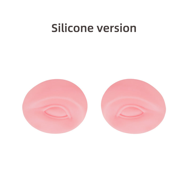 Módulos de práctica de silicona suave 5D para cejas, ojos y labios (opciones huecas/sólidas) - Paquete de 5