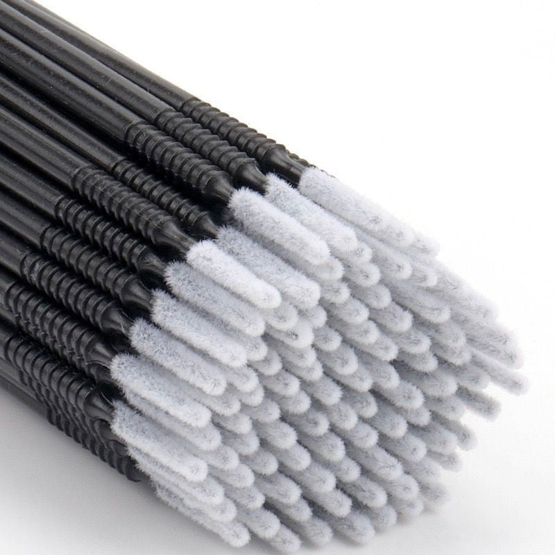 Hisopos de algodón flexibles desechables para maquillaje PMU, herramientas de limpieza