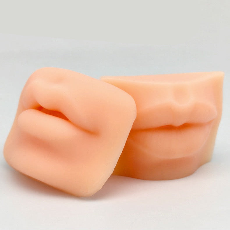 5D Silicone Lip Practice Skin