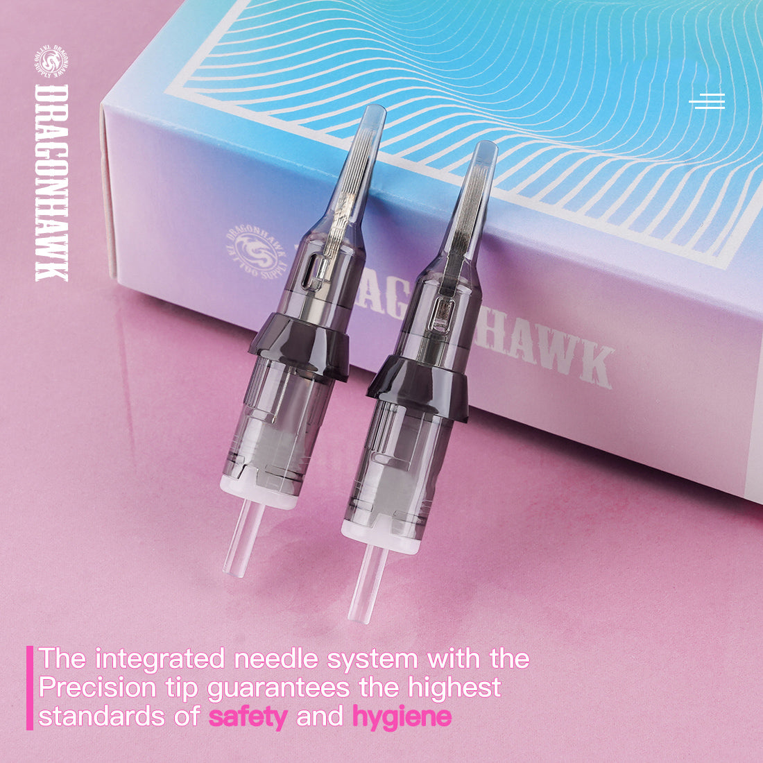 Dragonhawk Round Liner Permanent Makeup SMP Cartridge Needle