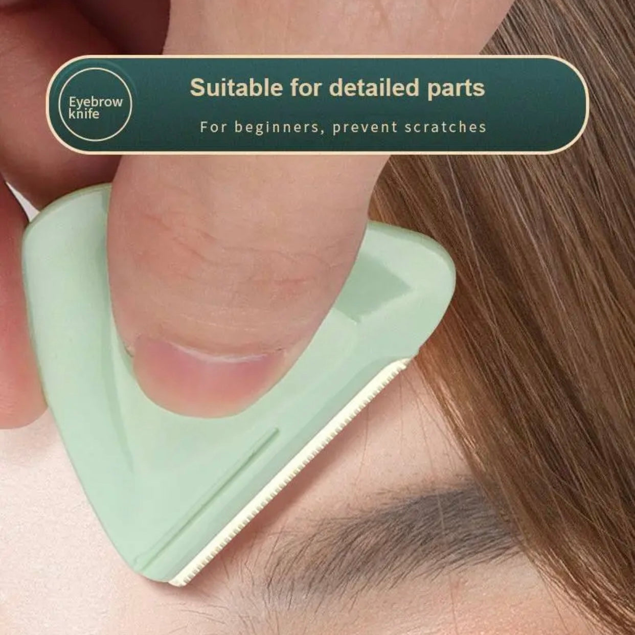 Hot Sale Triangle Eyebrow Trimmer for Beginners - 10PCS