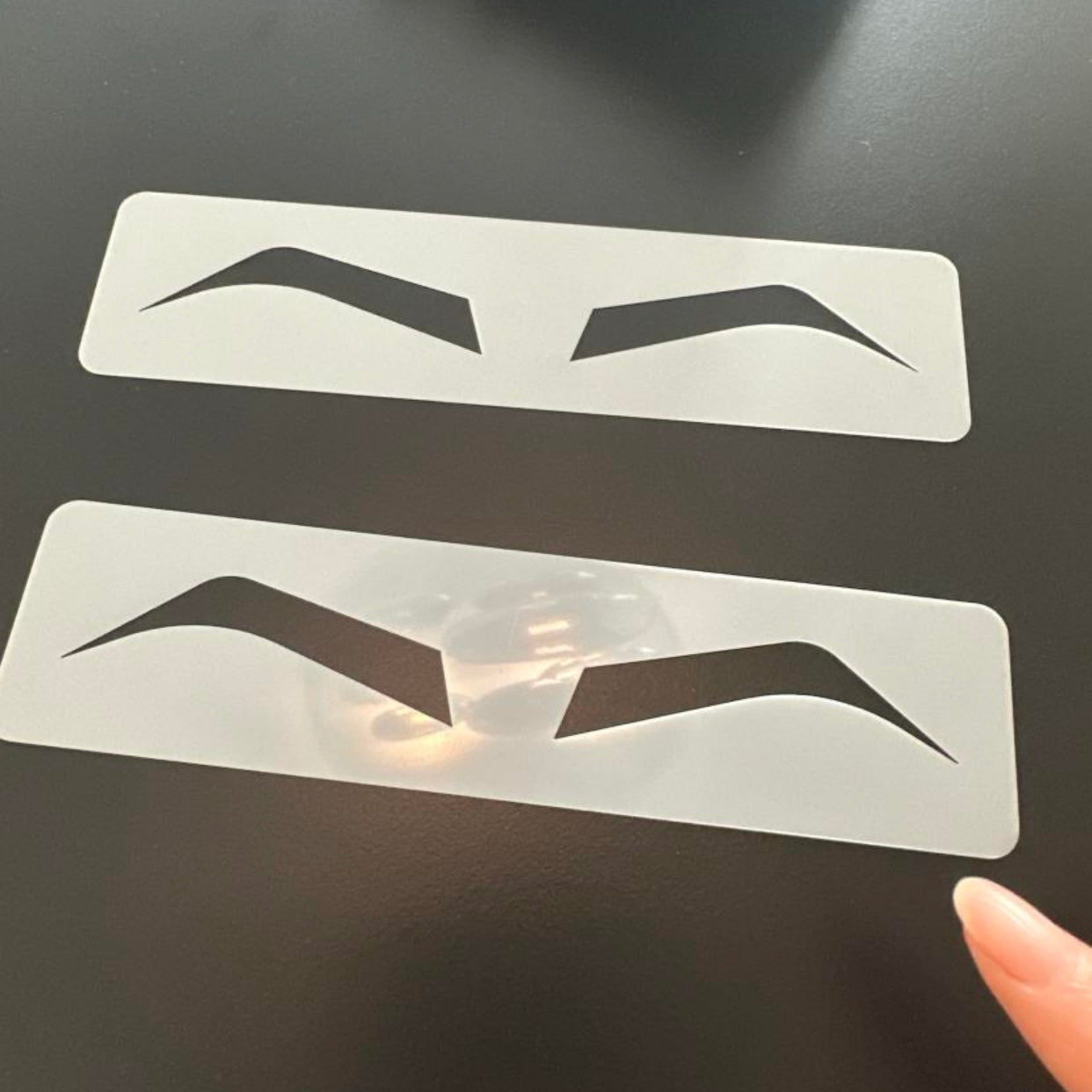 Precision Brow & Lip Shaping Stencil Set – Perfect for Beginners