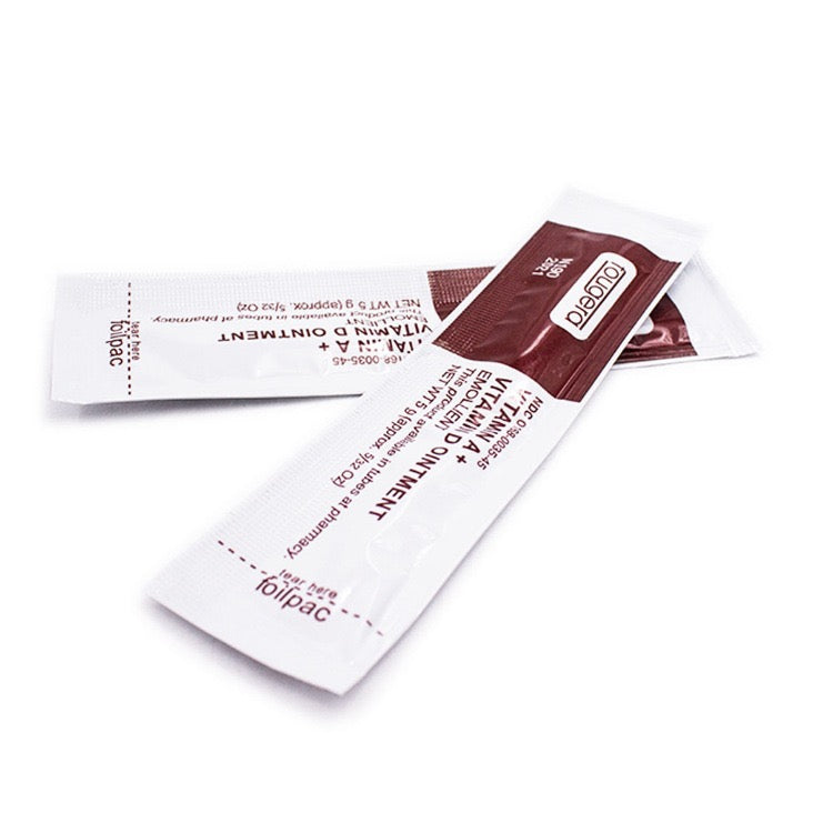 Beginner's PMU Tattoo VITAMIN A+D Practice Skin Wipe Gel (100PCS/BAG)
