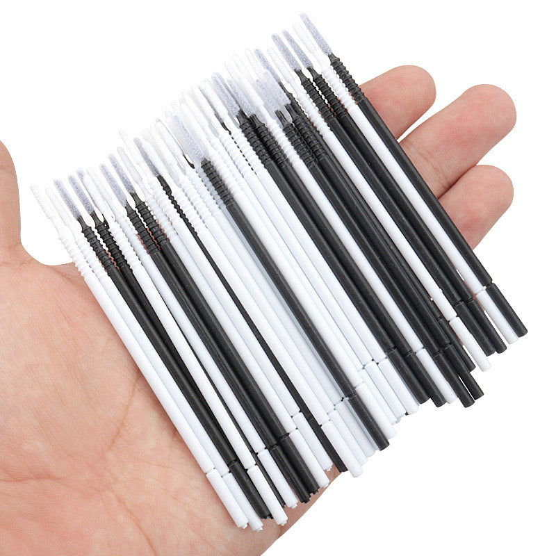 Premium Disposable Eyelash & Microblading Cleaning Swabs - 10 Packs