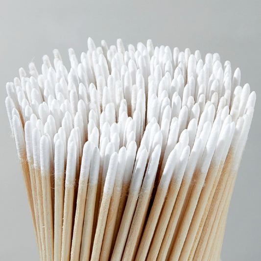 7cm Disposable Pointed Cotton Swabs for PMU and Makeup