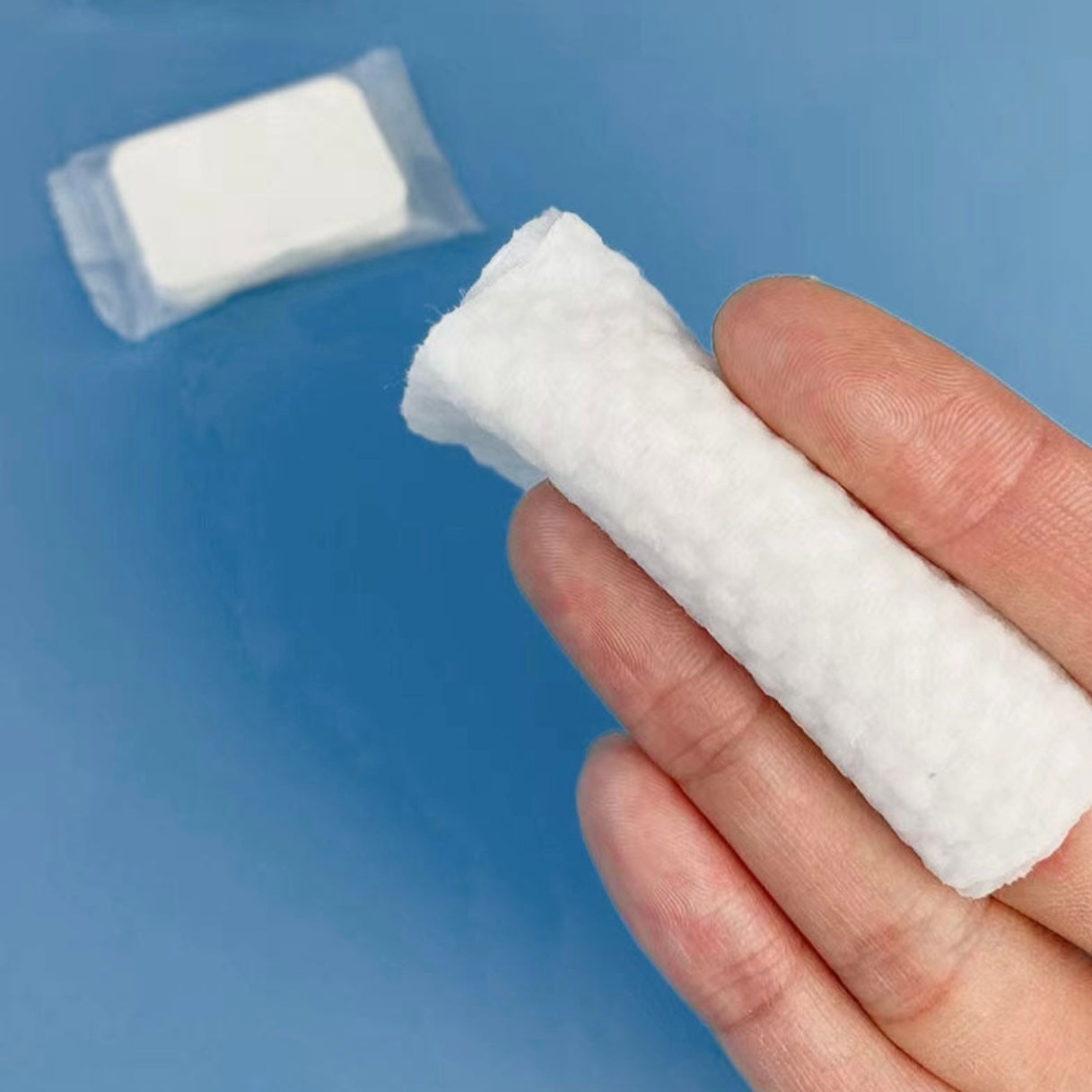Premium Compressed Cotton Pads for PMU and Skincare