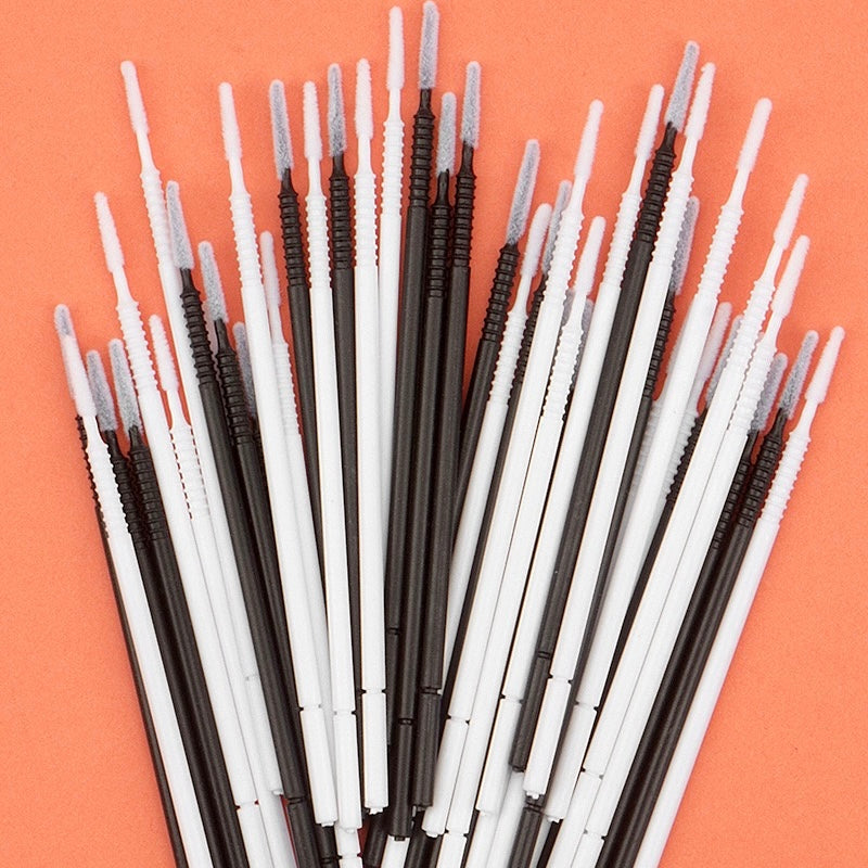 Premium Disposable Eyelash & Microblading Cleaning Swabs - 10 Packs