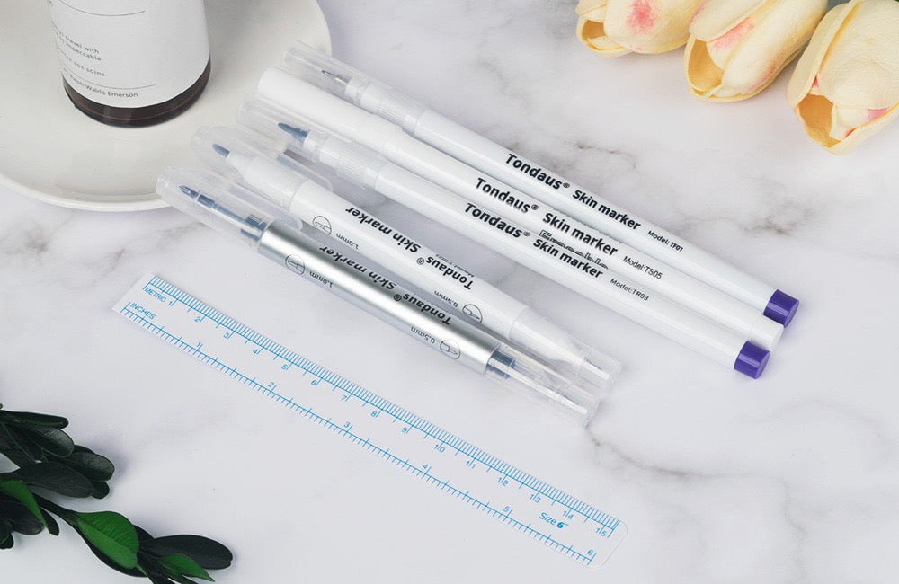 Skin Marker Pen for Precise Permanent Makeup Design - 20PCS