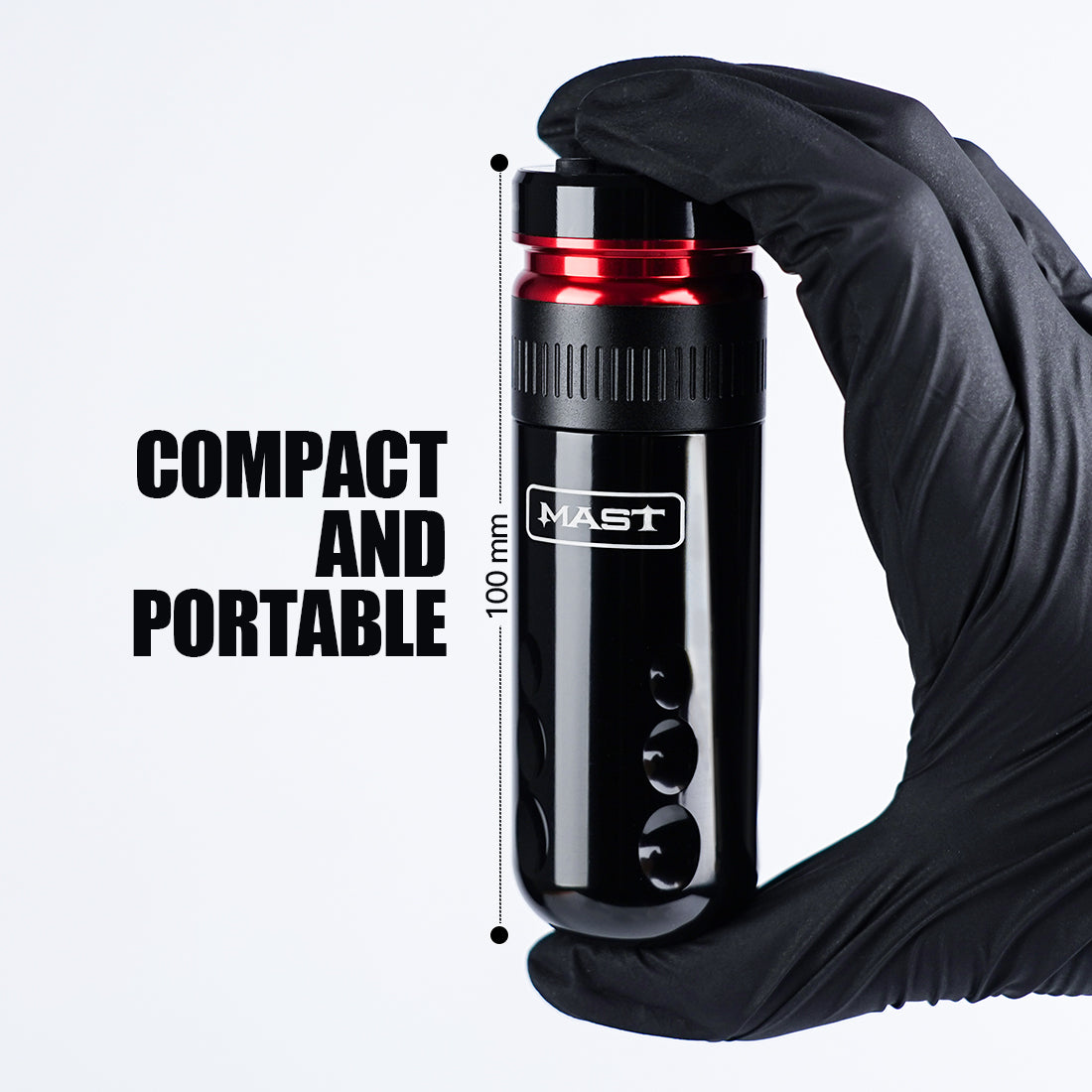 Mast Racer Wireless PMU Tattoo Pen Machine with 4.0MM Stroke and Two Replaceable Batteries - Free Shipping