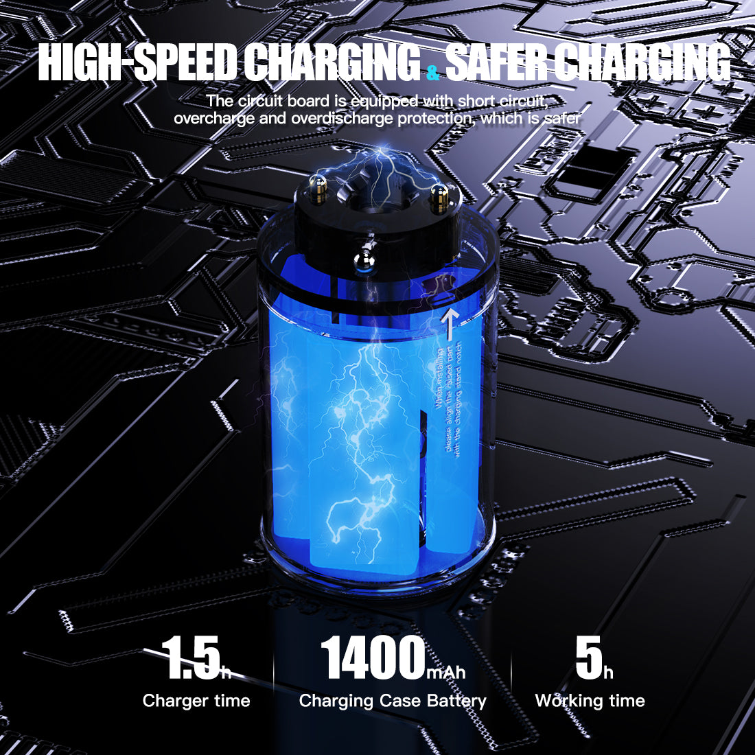 Mast Racer Wireless PMU Tattoo Pen Machine with 4.0MM Stroke and Two Replaceable Batteries - Free Shipping