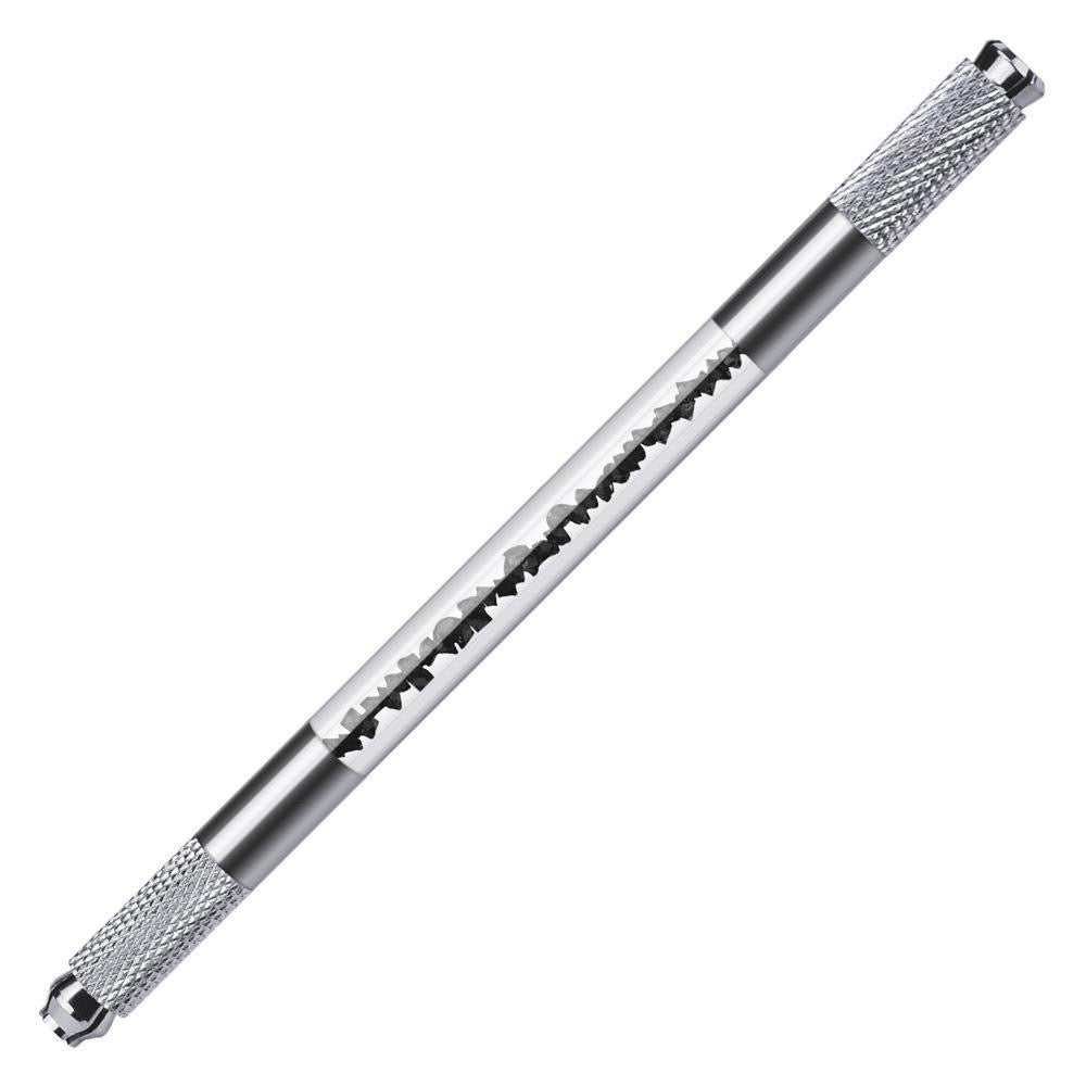 Bolígrafo manual de doble punta de cristal de estilo coreano (100PCS/BOLSA)