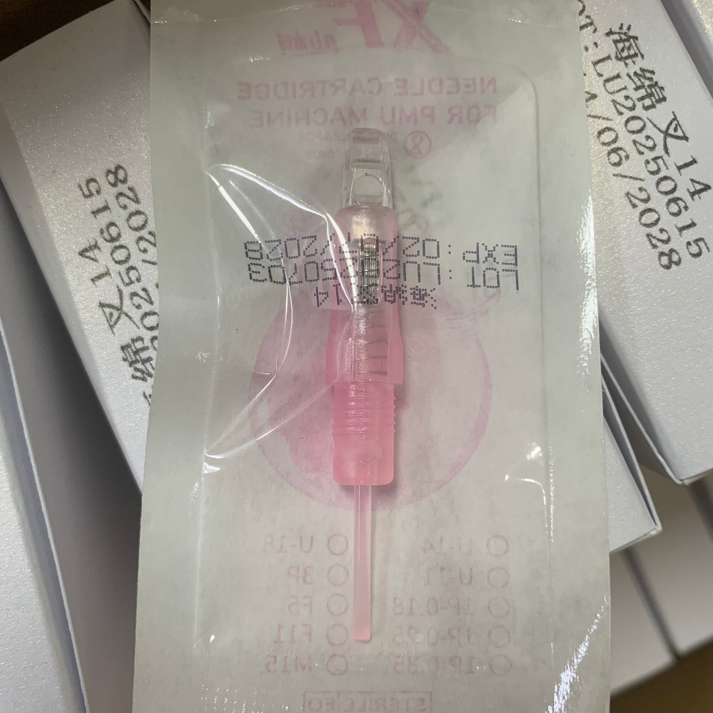 XF Upgrade XU14 Special PMU Needle - 10PCS/Box (For Use Only with XF Machines – Not Compatible with Other Devices)