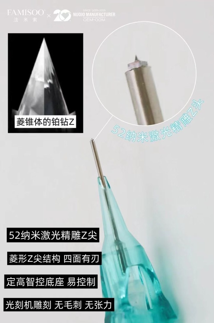 Platinum Diamond Nano Needle – Precision Sculpted Tip