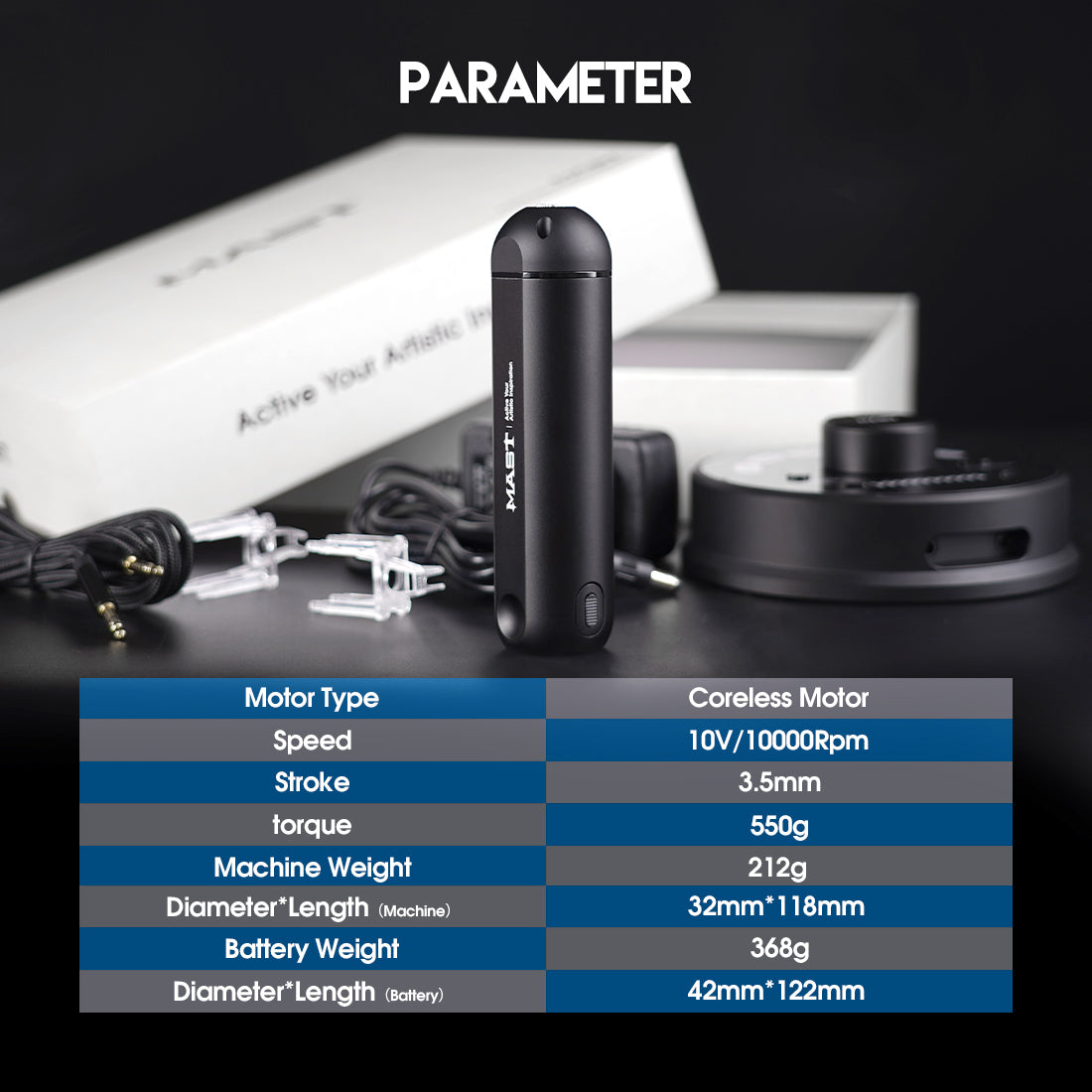 Mast SMP Set Scalp Micropigmentation Bundle WQ620 - Free Shipping