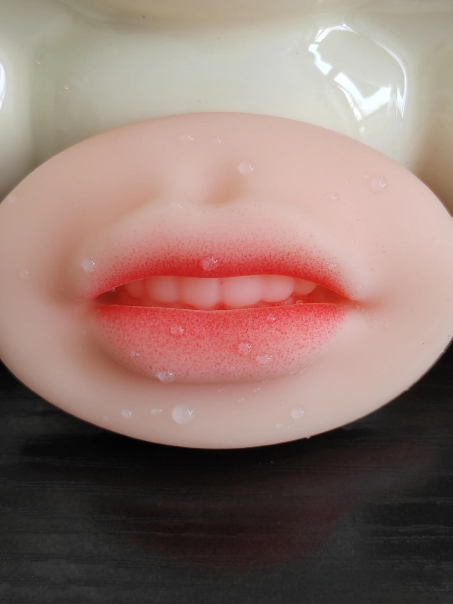 Modelo de práctica labial de silicona 5D de alta calidad, 50 g: perfecto para mapeo labial y entrenamiento de PMU.