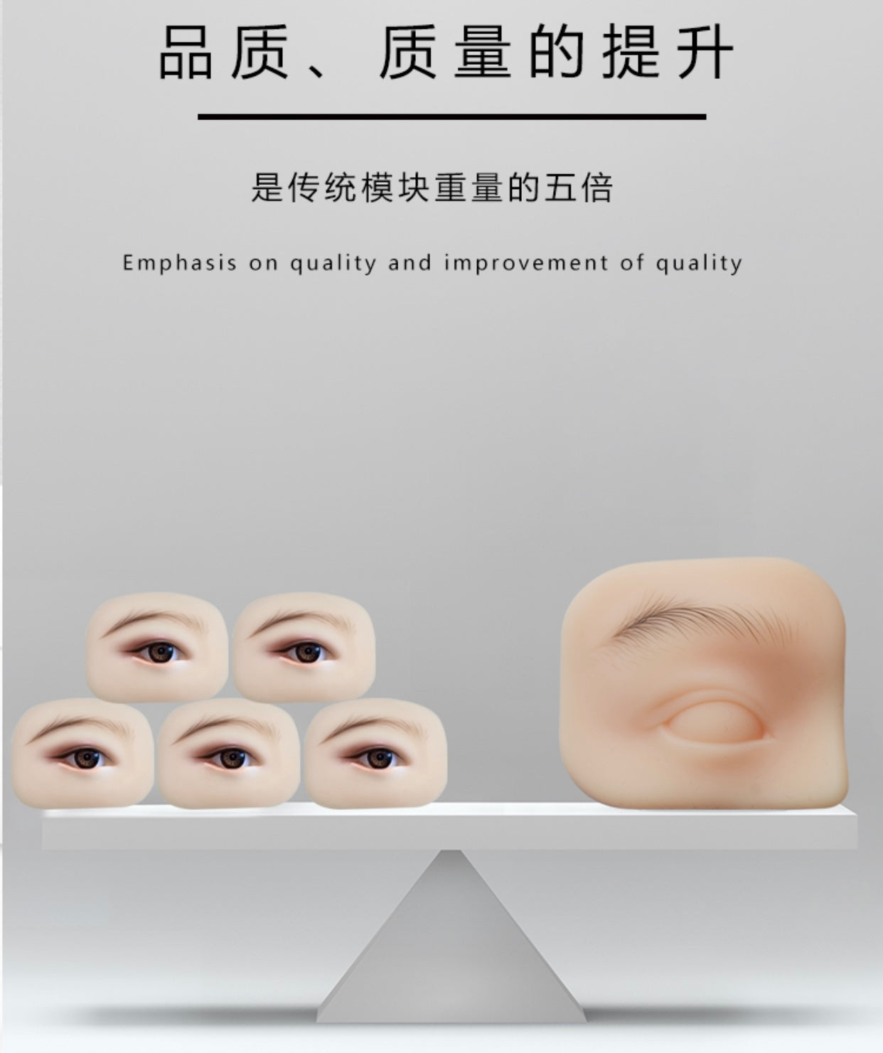 XF Realistic Silicone Eye Practice Module