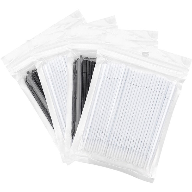 Premium Disposable Eyelash & Microblading Cleaning Swabs - 10 Packs