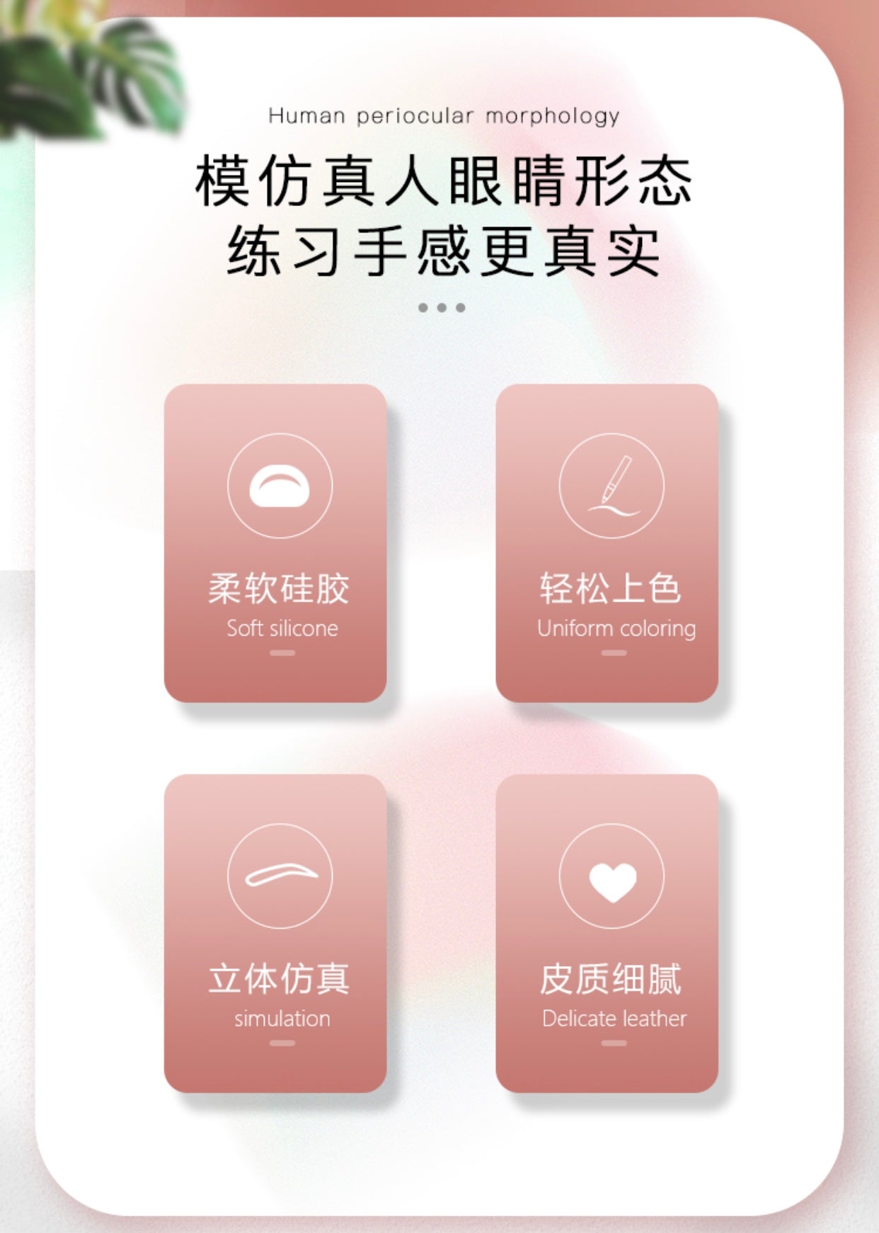 XF Realistic Silicone Eye Practice Module