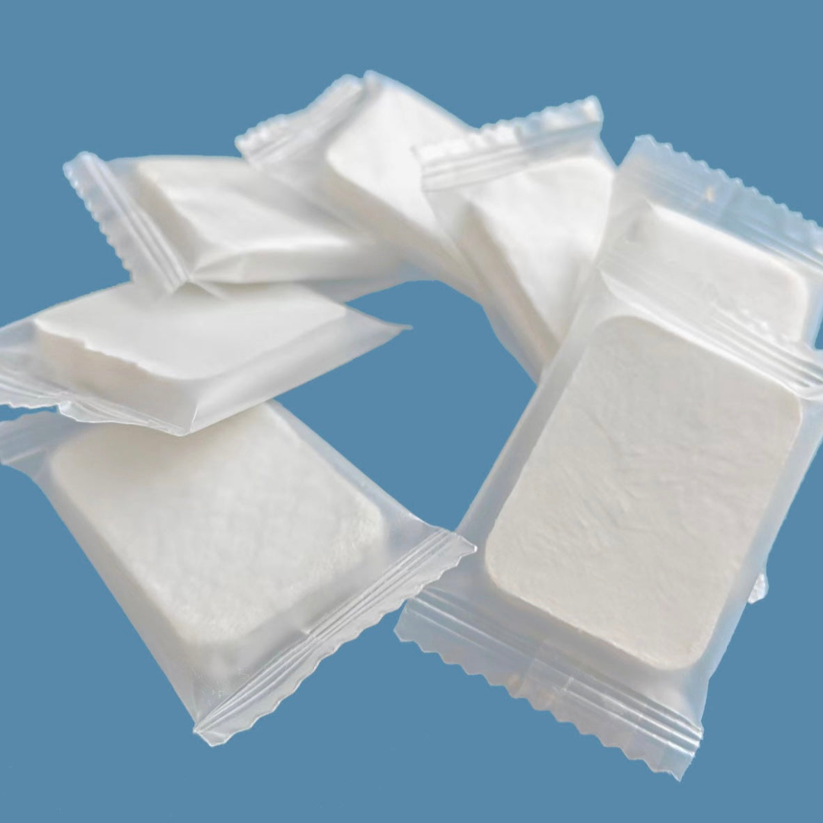 Premium Compressed Cotton Pads for PMU and Skincare