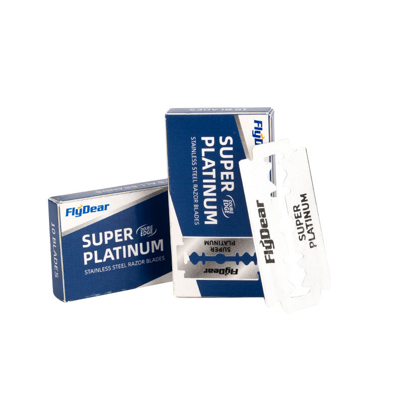 Classic Manual Stainless Steel Double-Edged Razor Blades – 2 Boxes