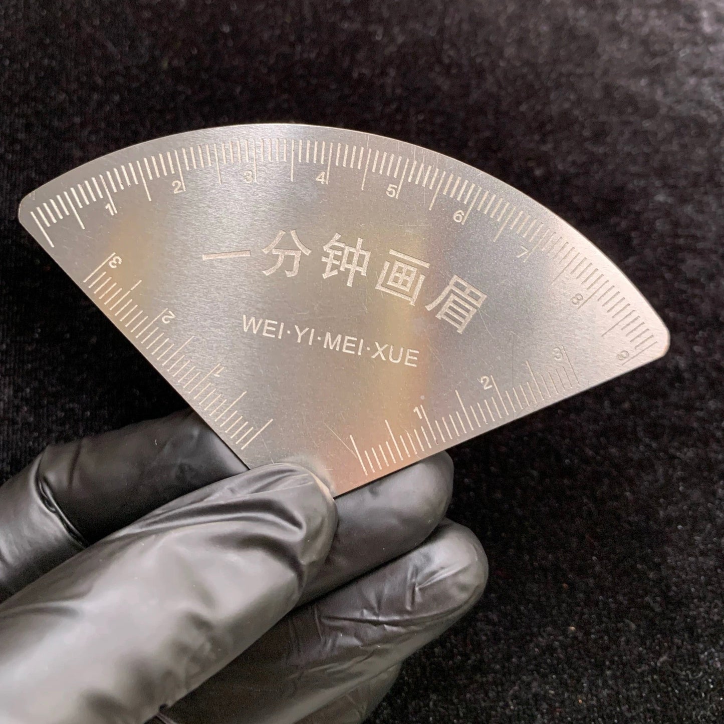 1-Minute Brow Mapping Tool – Stainless Steel Brow Shaping Ruler Kit for PMU Artists