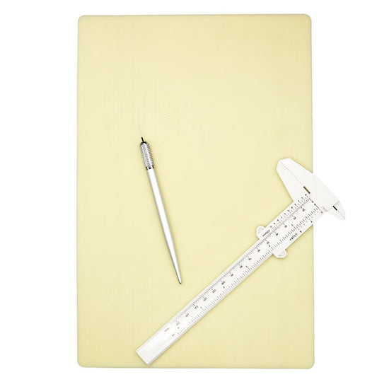 A4 Large Silicone Tattoo Practice Skin – 3mm Thickness