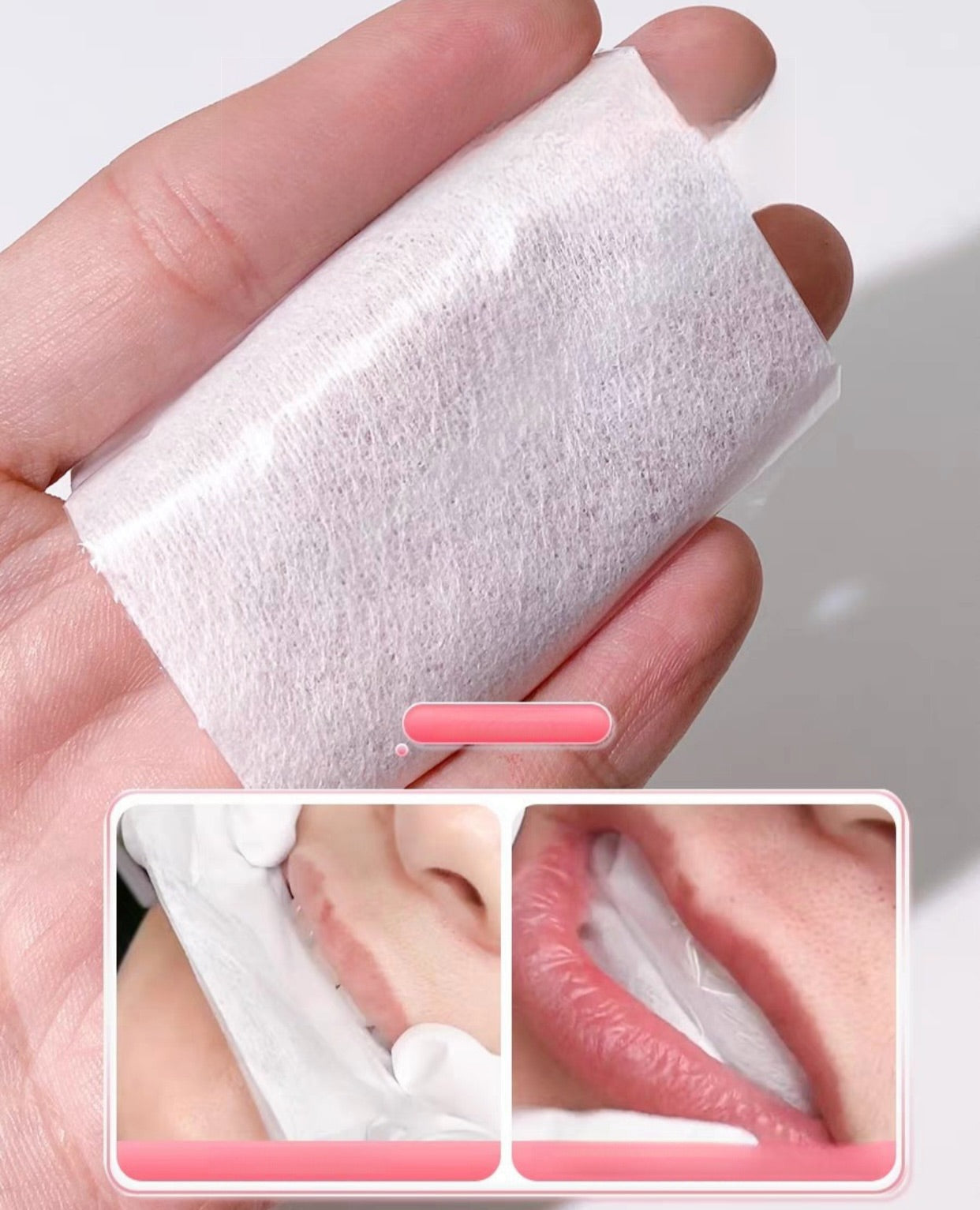 Specialized Oral Isolation Pads for Lip Tattooing