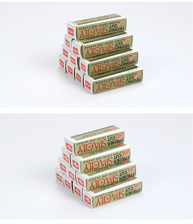 Professional Corrugated Eyebrow Razor Blades – Carbon Steel / Stainless Steel