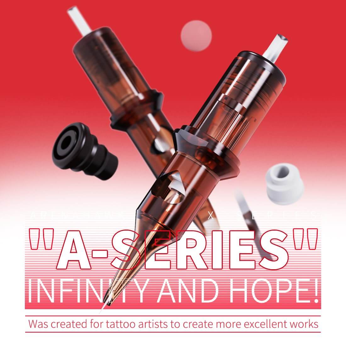 Arenahawk A-series Cartridges Needles – Box of 20