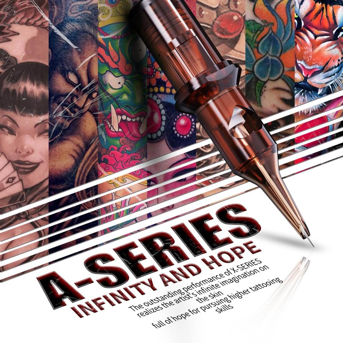 Arenahawk A-series Cartridges Needles – Box of 20