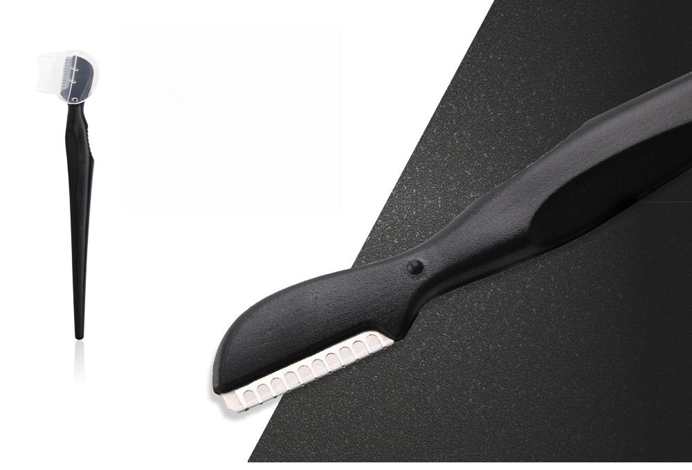 Brow Trimmer with Plastic Comb Cover (MOQ 10PCS)