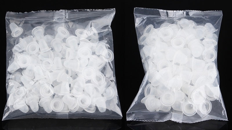 U-Shaped Silicone Pigment Cups (10 bags)