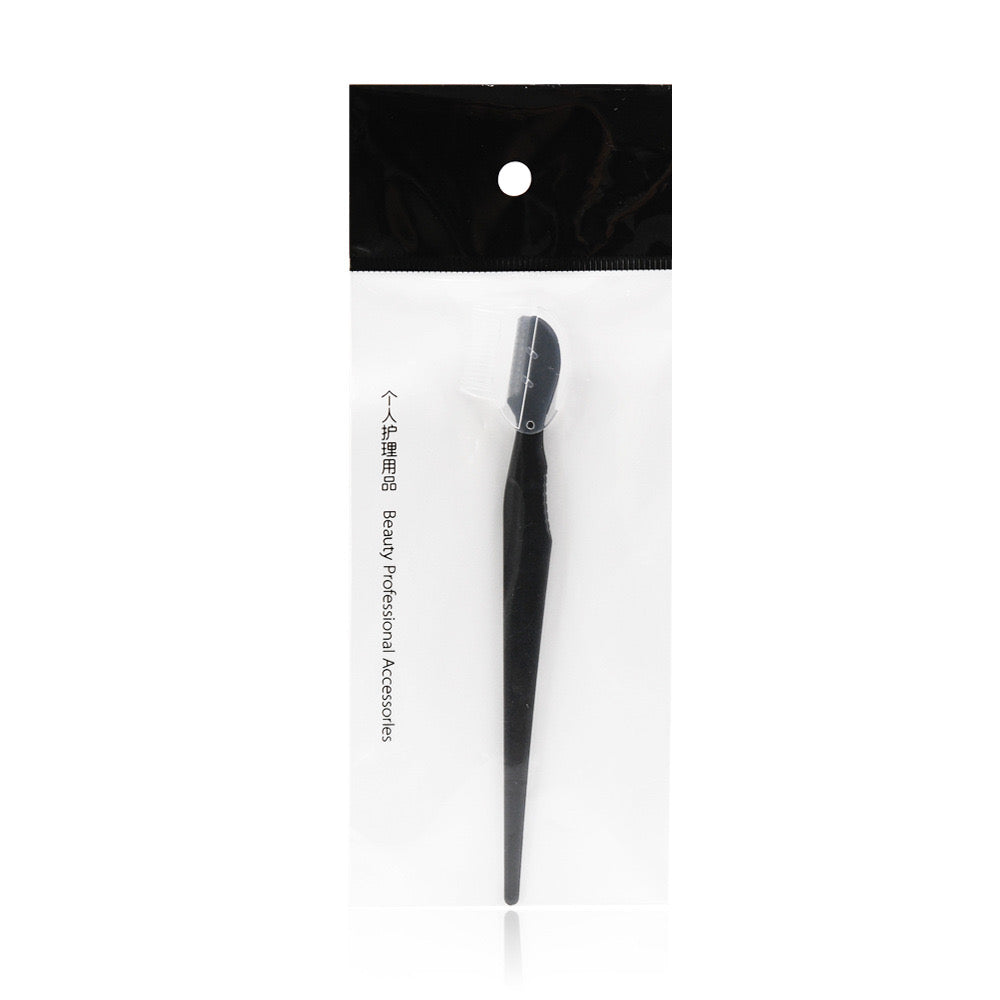 Brow Trimmer with Plastic Comb Cover (MOQ 10PCS)