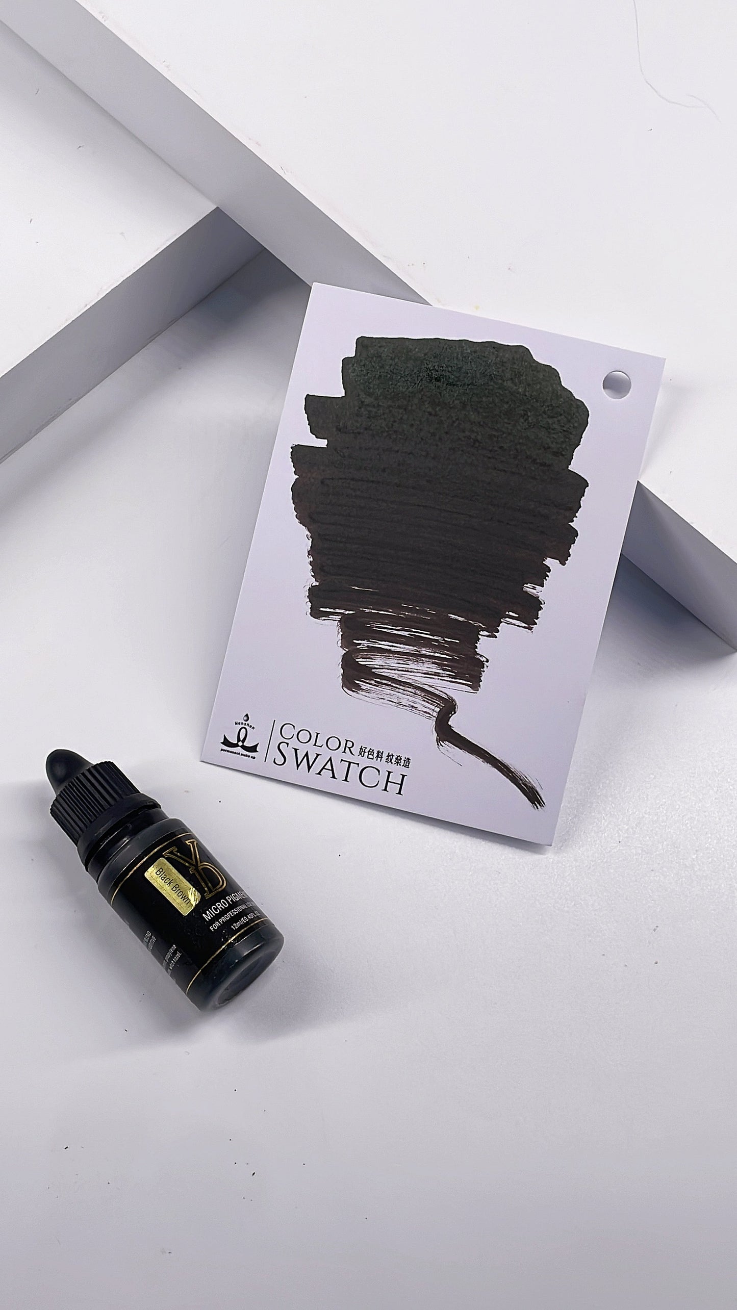 Premium Organic Liquid Pigment Set for Hairstroke Brows – 6 Universal Shades - Free Shipping