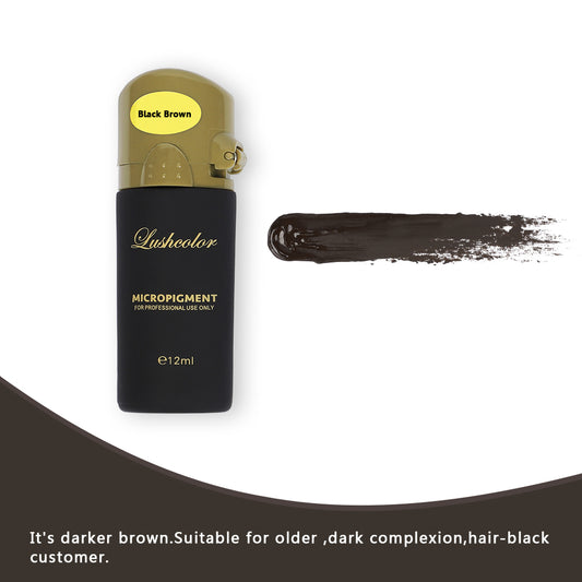 BLACK BROWN – Lushcolor Top Micro Pigment (12ML)