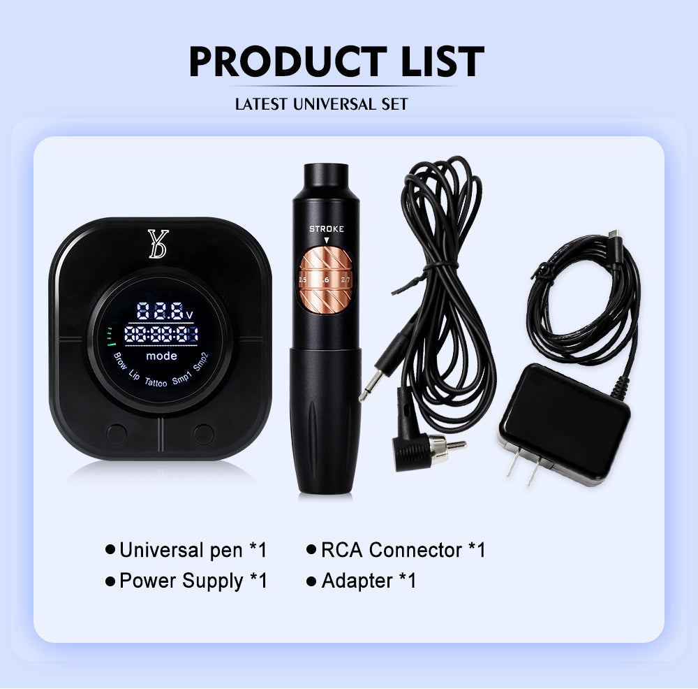 Kit de máquina de tatuaje y PMU BLINK Pro X24: precisión profesional para artistas