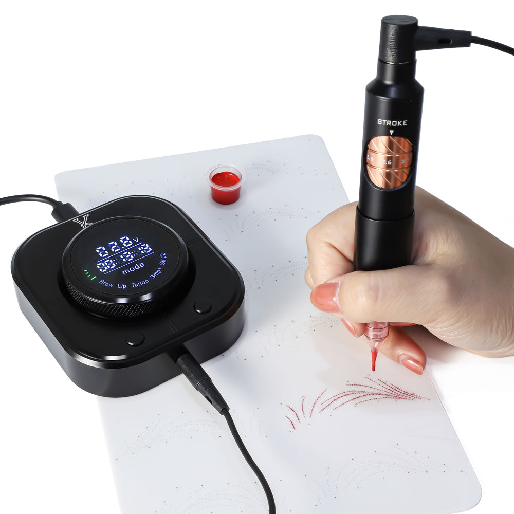 Kit de máquina de tatuaje y PMU BLINK Pro X24: precisión profesional para artistas