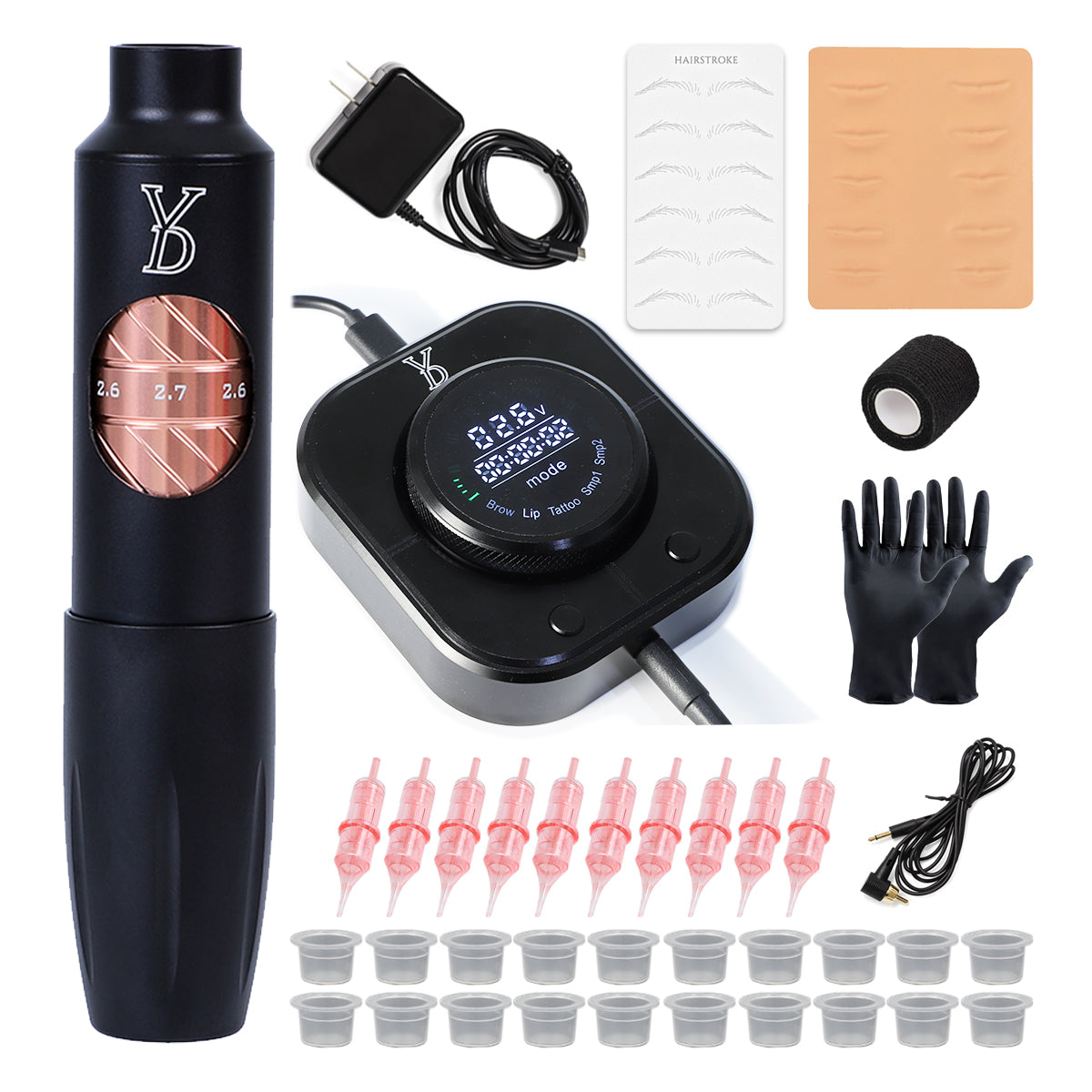 Kit de máquina de tatuaje y PMU BLINK Pro X24: precisión profesional para artistas