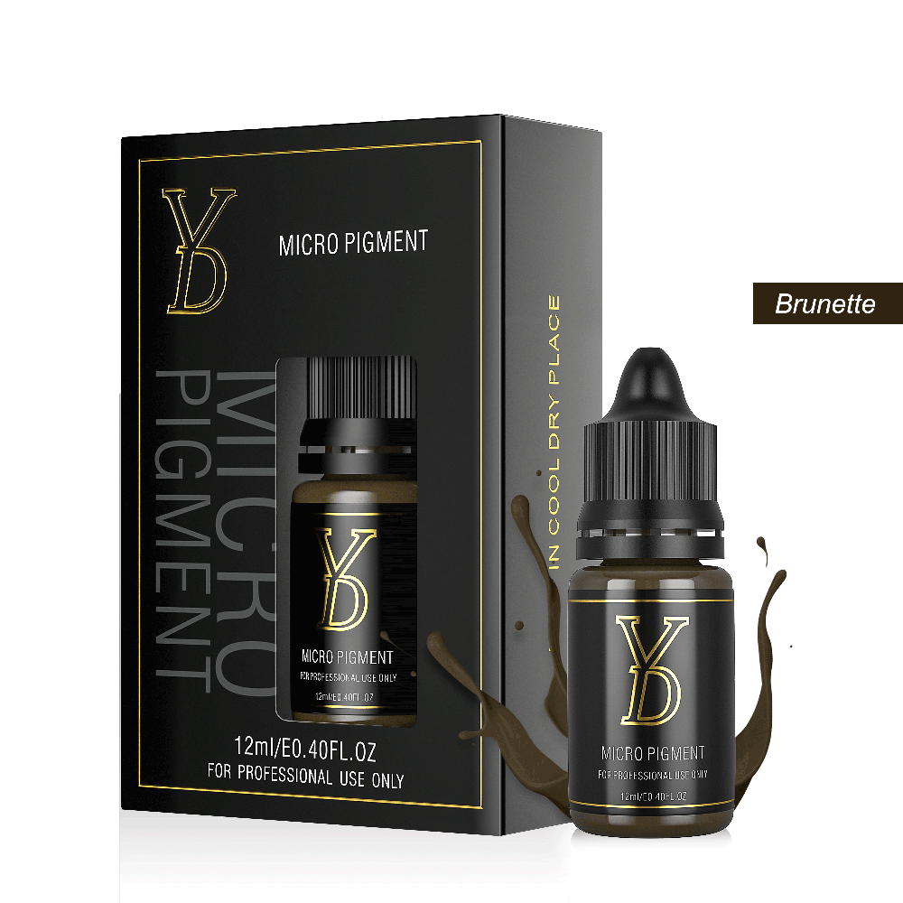 Premium Organic Liquid Pigment Set for Hairstroke Brows – 6 Universal Shades - Free Shipping