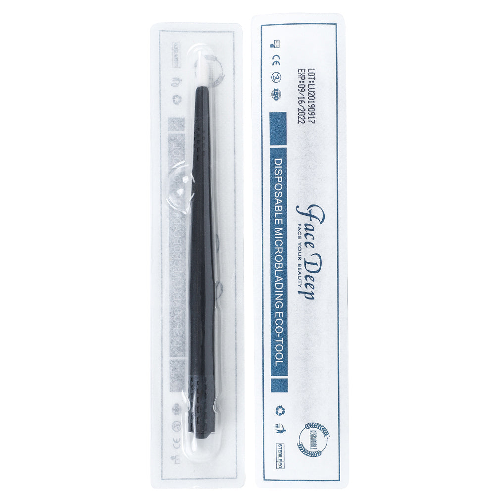 Biodegradable Universal Microblading Holder with Microbrush (Blade Not Included)