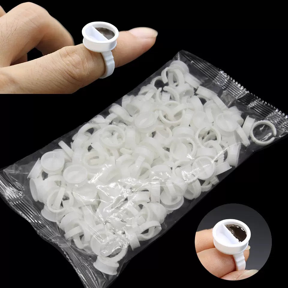 Disposable Ring Cups for Permanent Makeup Pigments – Essential Tool for PMU Artists
