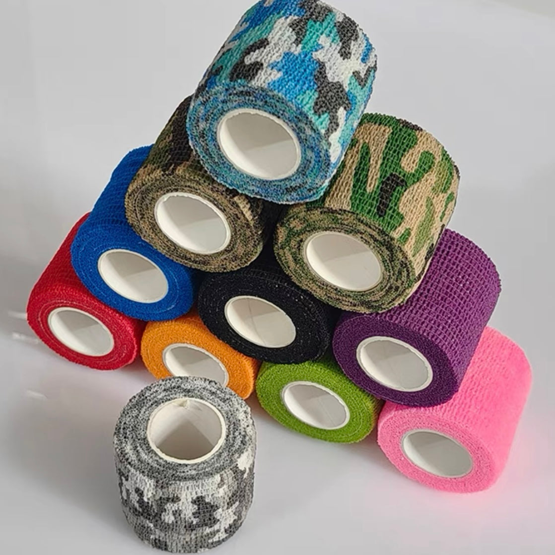 Disposable Self-Adhesive Elastic Bandage for Tattoo Machine Handles – 5cm x 4.5m
