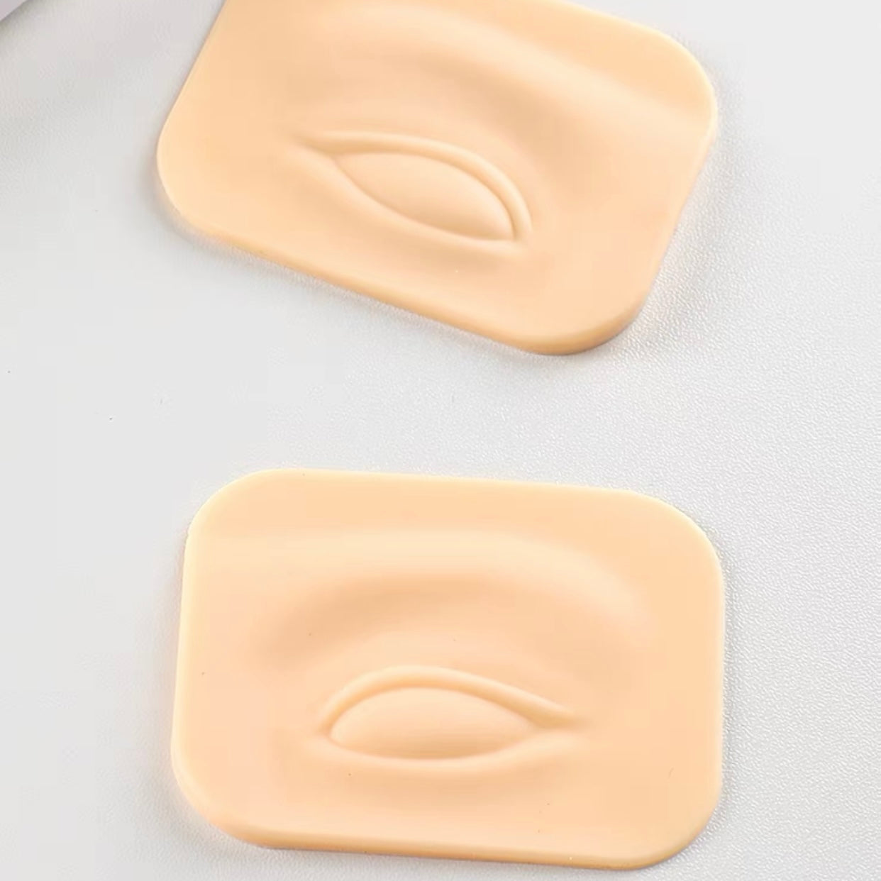 Piel de práctica de silicona 3D PMU para tatuajes de cejas y ojos (10 unidades)