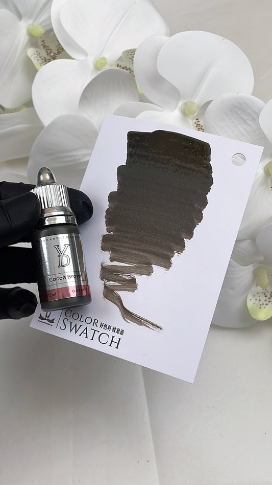 Cocoa Brown – Powder Hybrid Liquid PMU Pigment