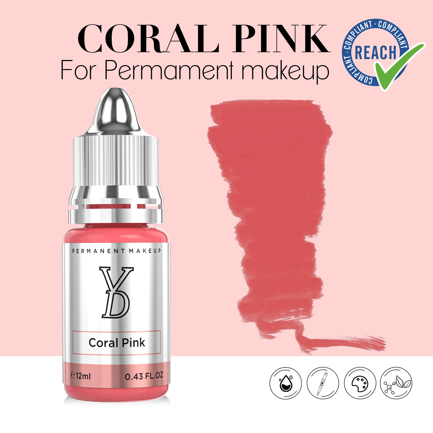 YD Powder Liquid Pigment 12ml Silver Cap – All 28 Colors