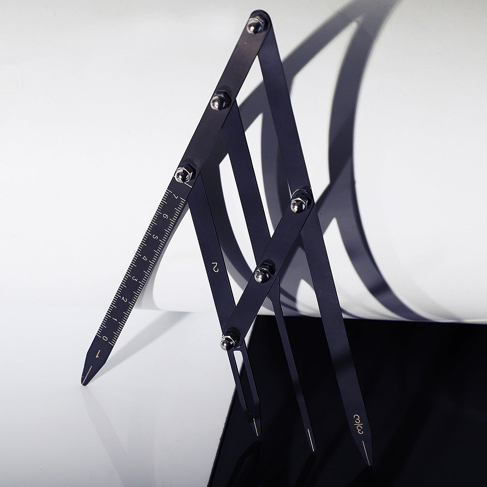 Permanent Makeup 4 Prong Stainless Steel Golden Mean Calipers