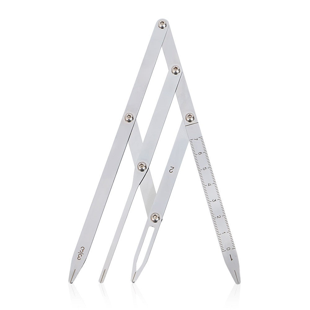 Permanent Makeup 4 Prong Stainless Steel Golden Mean Calipers