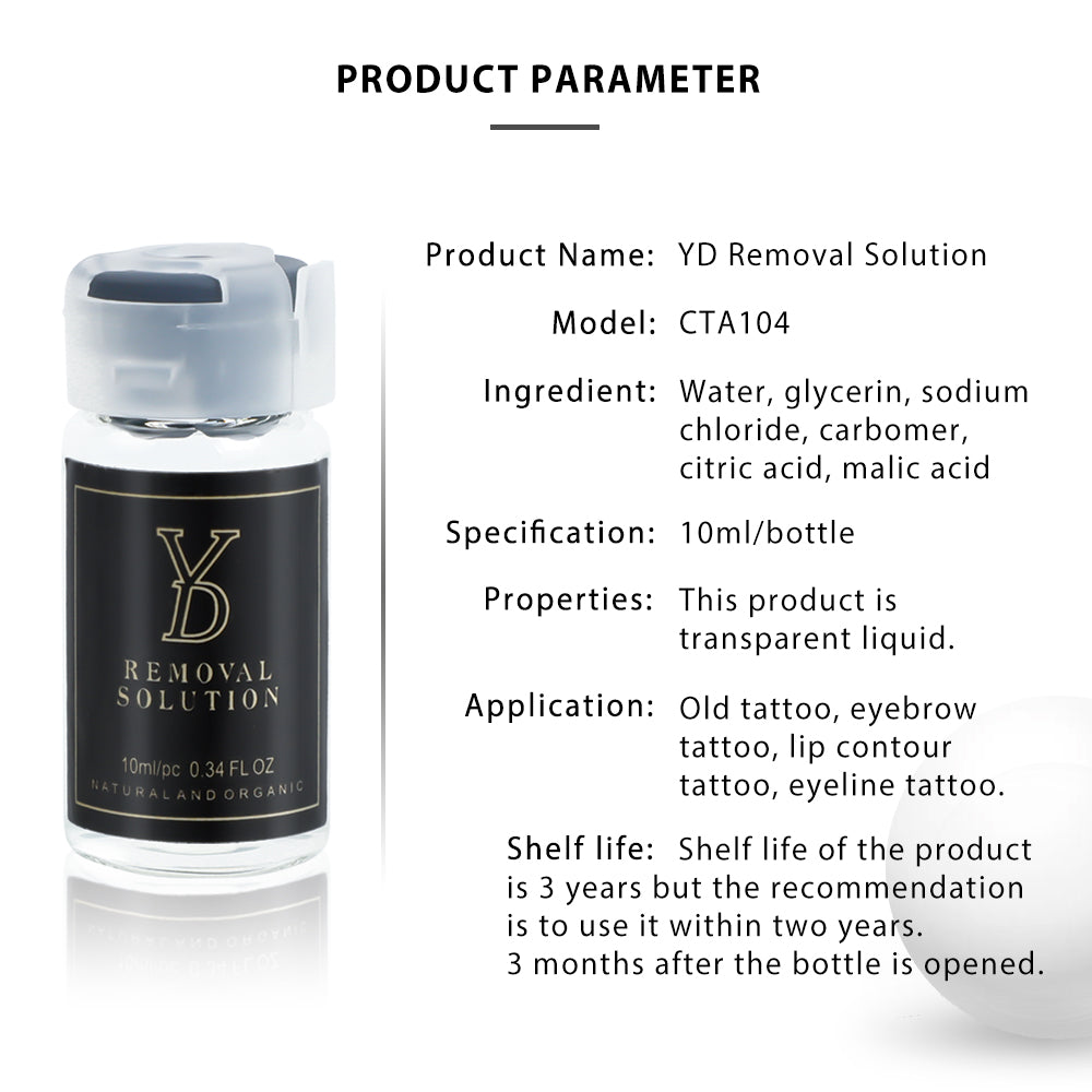Permanent Makeup PH7 Pigment Removal Solution
