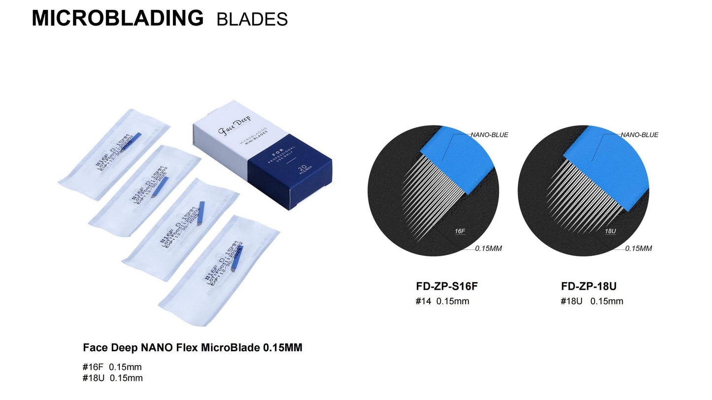 Microblading & Microshading Blades - Variety of Needle Types