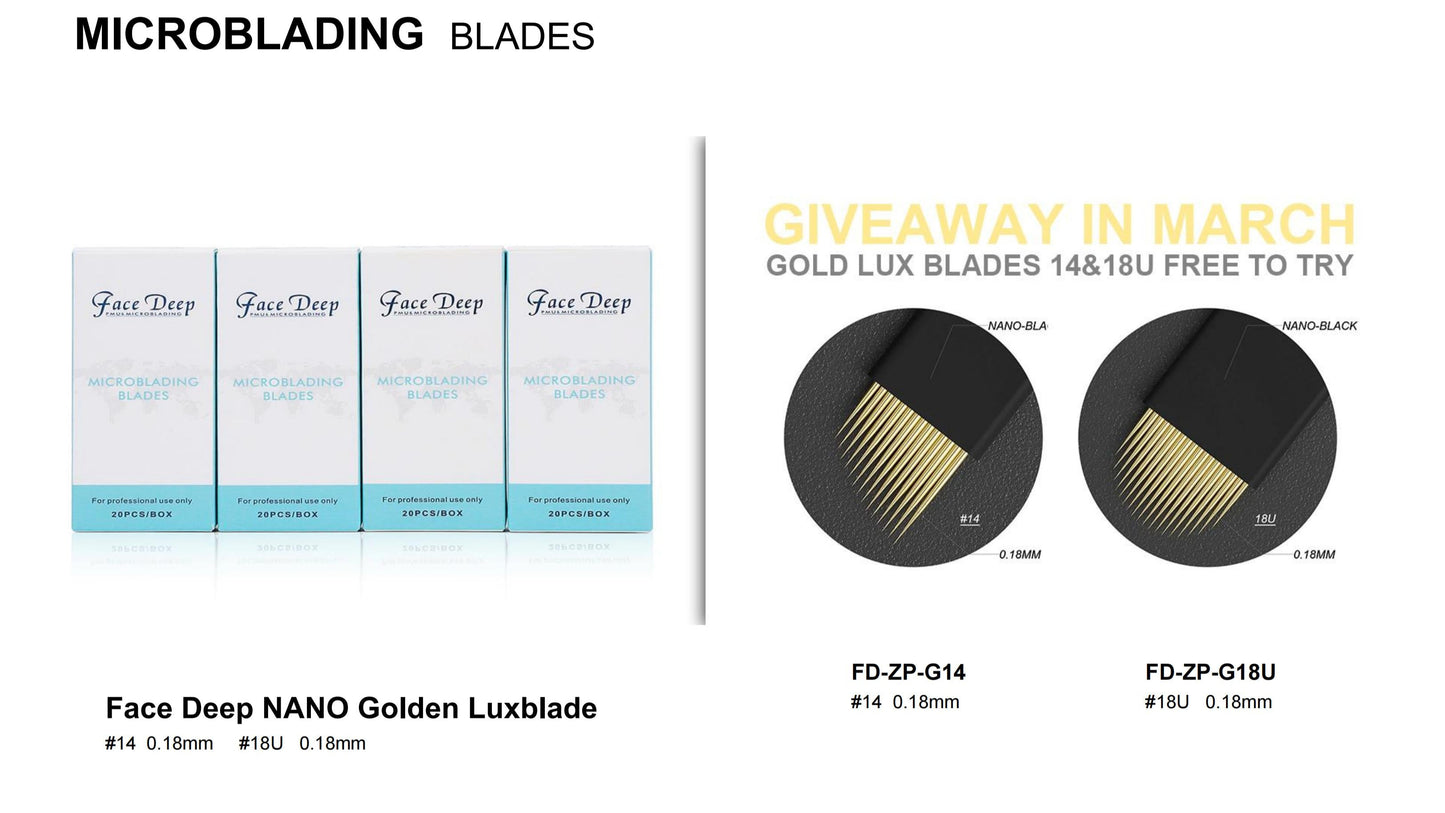 Microblading & Microshading Blades - Variety of Needle Types